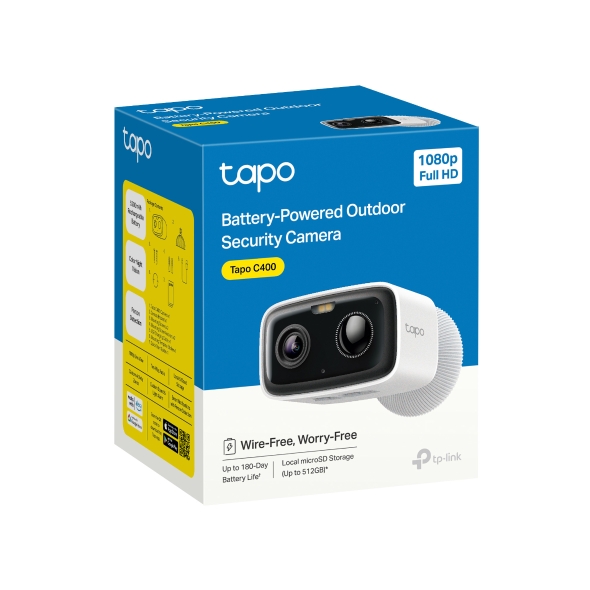 Tp-Link CAMERA IP Exterior, acumulator integrat 5200mAh pana la 180 zile autonomie, IP66, Tapo C400 - imagine 10