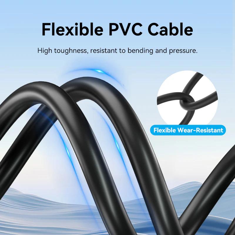Vention Cablu video, HDMI (T) la HDMI (T), 0.75m, rezolutie 4K la 60Hz, conectori auriti, AACBE - imagine 10