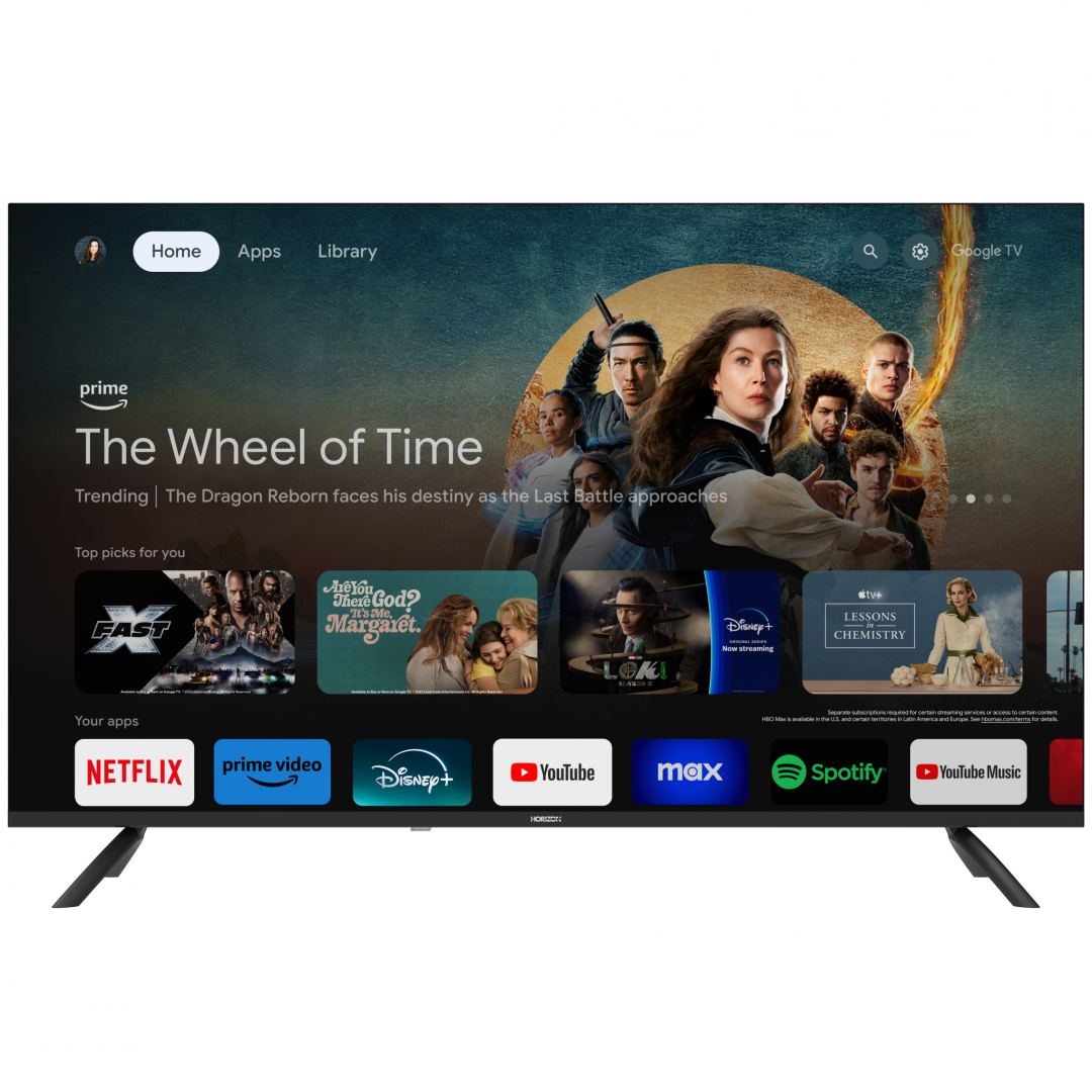 HORIZON LED TV 4K-GTV, 43 D-LED, 4K Ultra HD (2160p), Dolby Vision HDR / HDR10 / HLG +, 43HL7590U/D