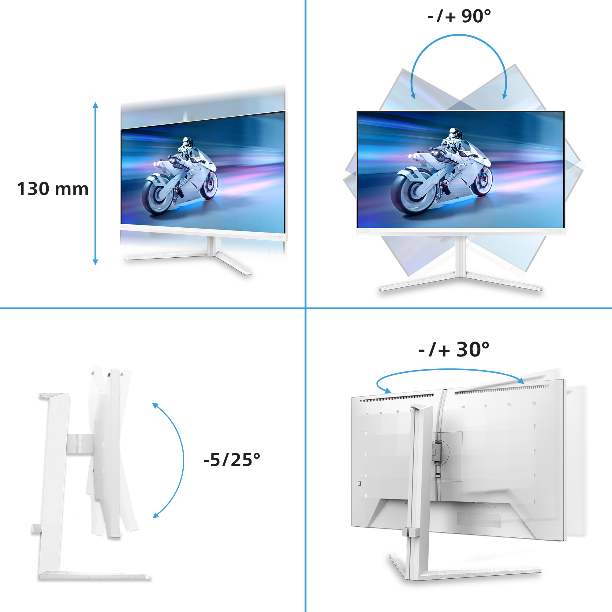 Philips Monitor 27", 27M2N5901A/00 - imagine 3