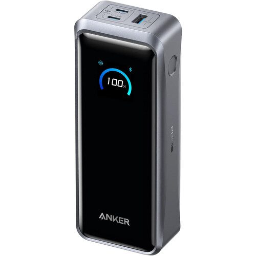 Anker POWER BANK Prime 26.250 mAh, 300W PowerIQ 4.0, 2 x USB-C, 1 x USB-A, afisaj LED, A110AH11