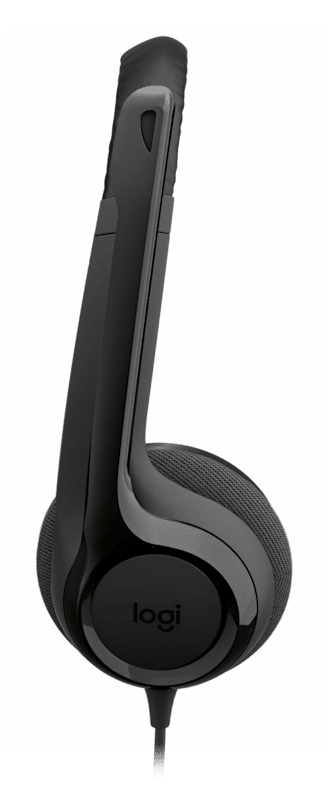 Logitech Casti H390 USB-C Black, 981-001576 - imagine 3
