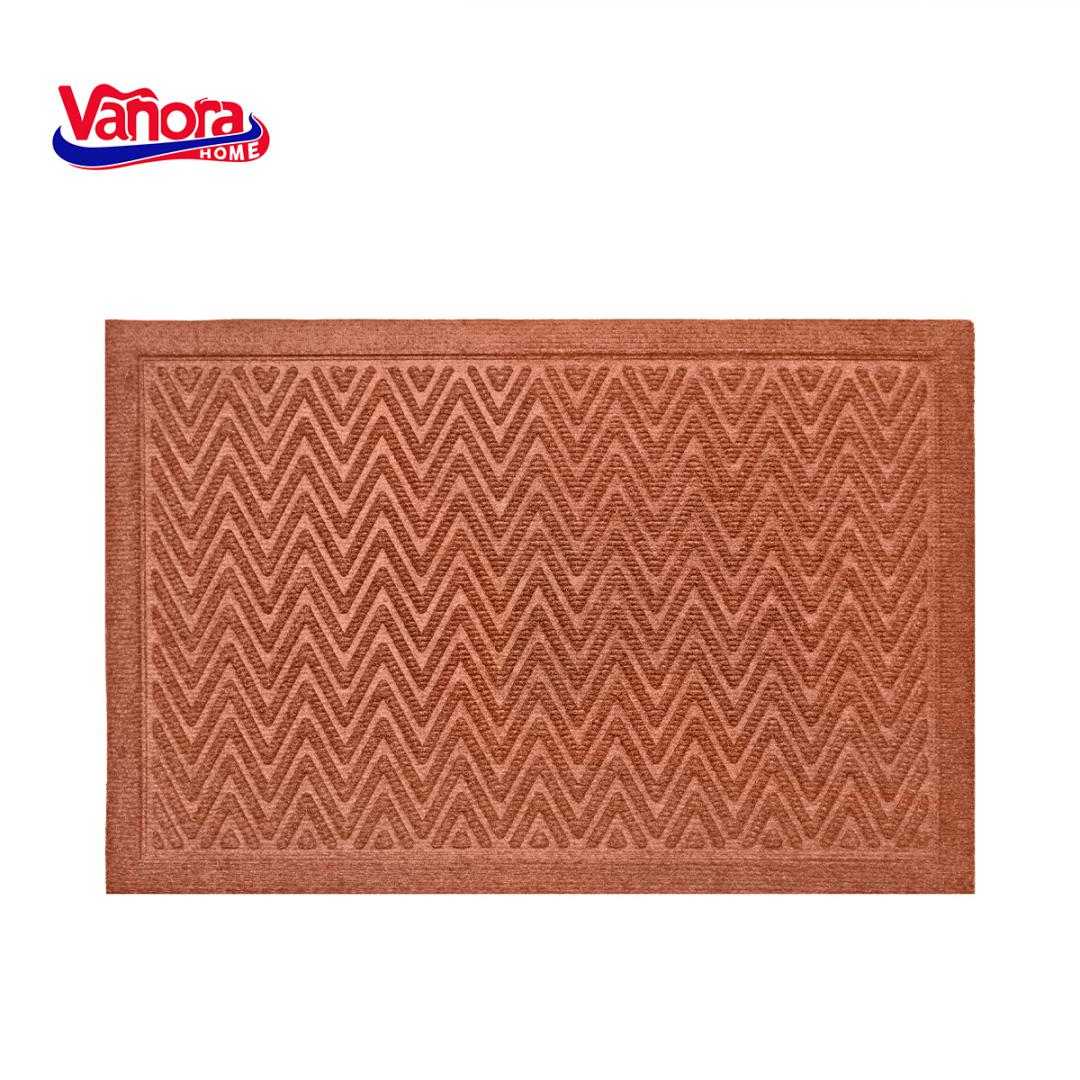 VANORA COVORAS INTRARE 40X60 CM TEXTIL+CAUCIUC, CLASSIC MARO, VN-MCF-CMCM