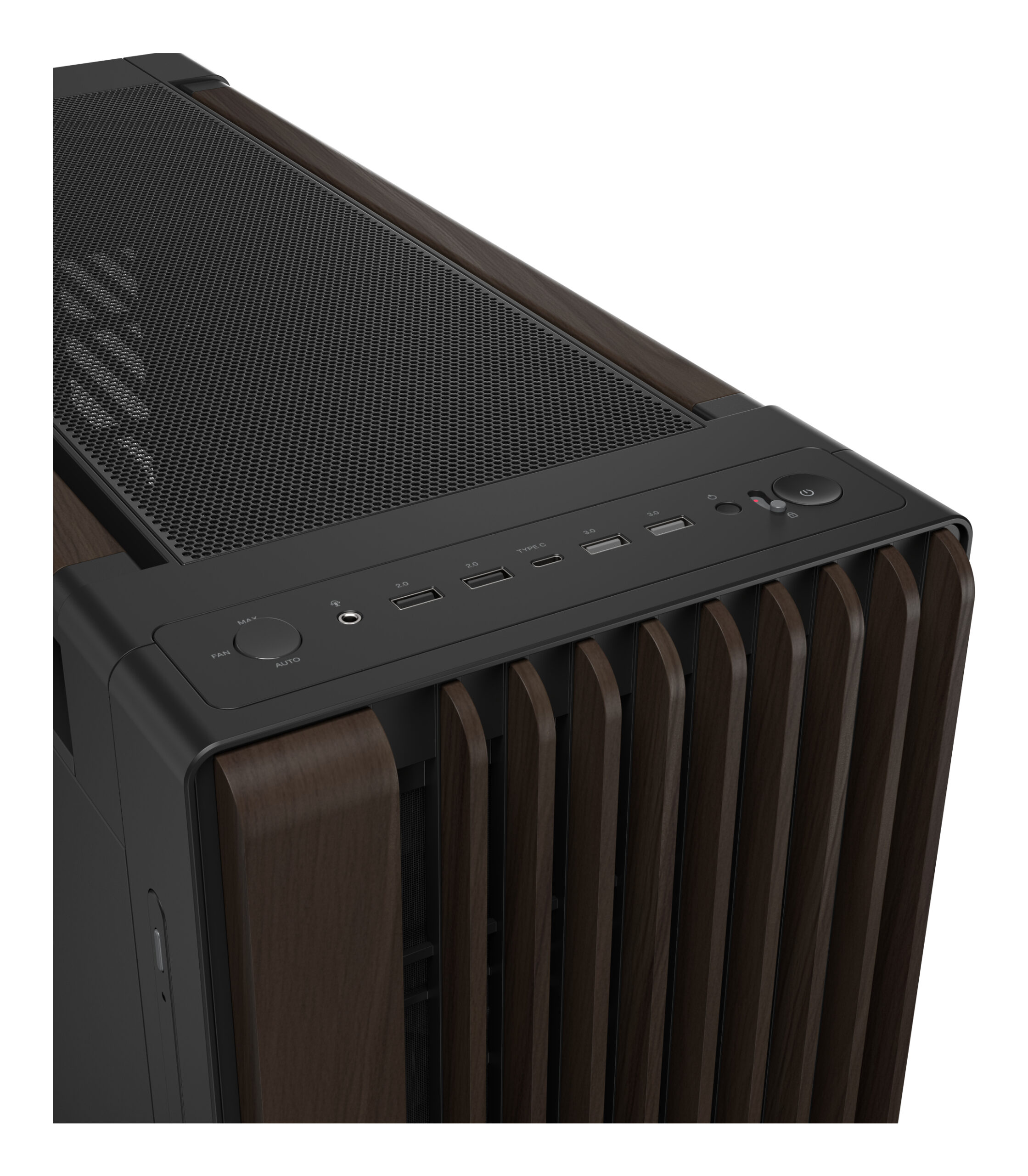 Asus Carcasa PROART PA602 WALNUT WD META, PROART PA602 WALNUT WD METAL PWM M.BL - imagine 7