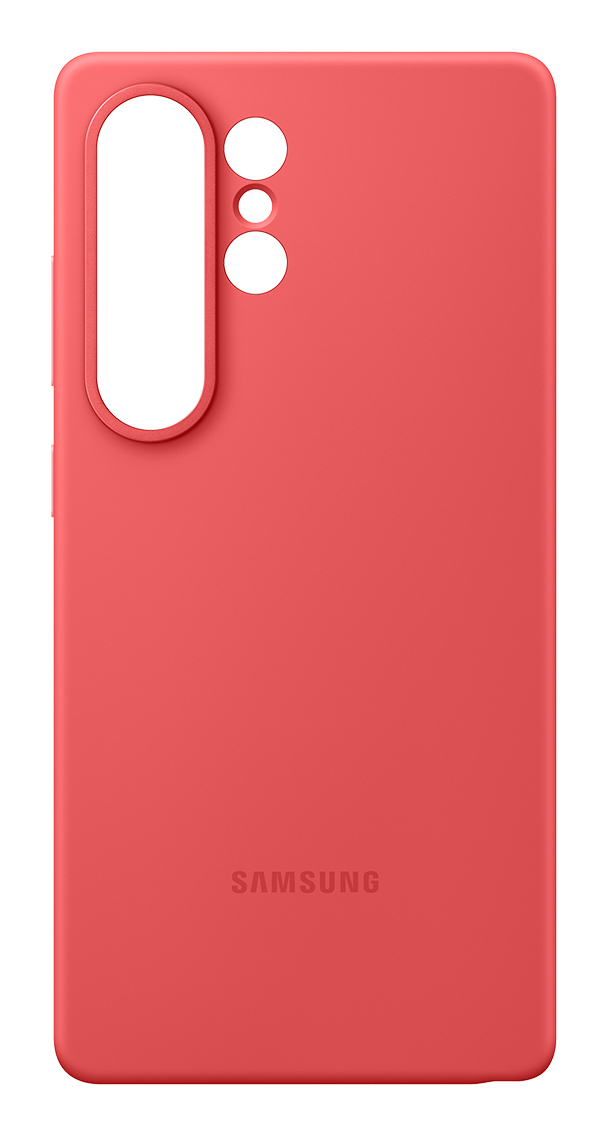 Samsung Capac protectie spate Silicone Case Galaxy S25 Ultra (S938) Rosu, EF-PS938CREGWW