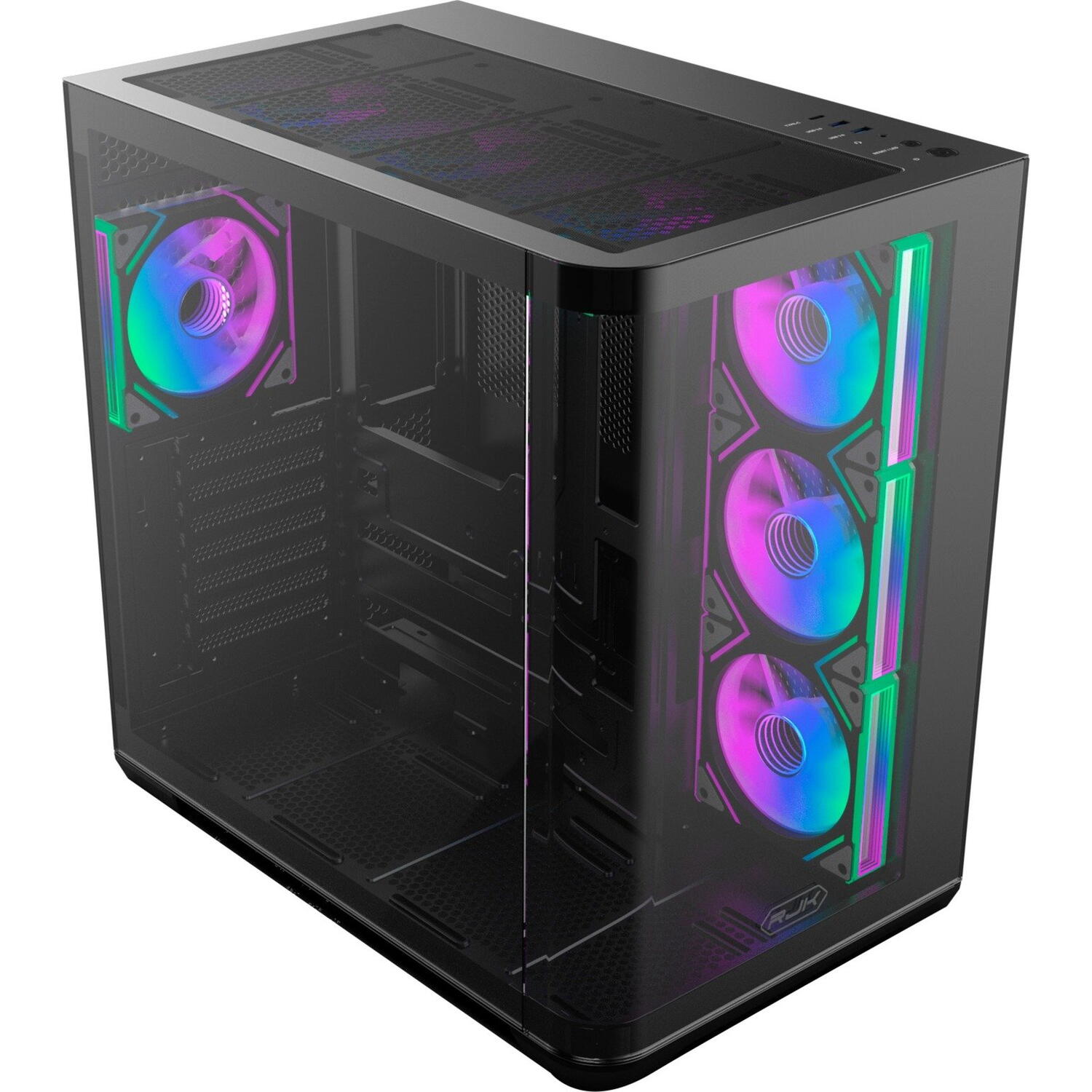 Raijintek Carcasa Atreus BT7, MiddleTower, E-ATX, Negru, 0R20B00258 - imagine 2