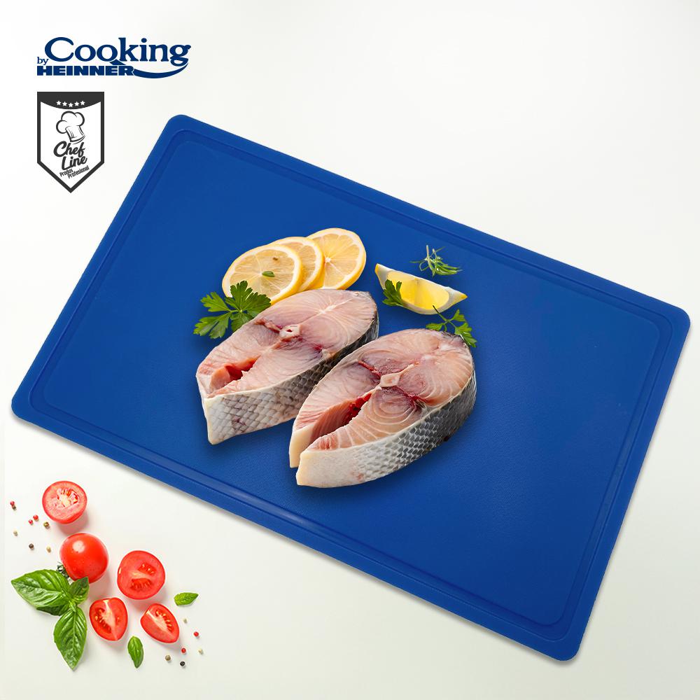 HEINNER TOCATOR CU SANT HACCP GN1/1, 53X32.5X2 CM, ALBASTRU, COOKING BY, HR-ADR-532SAL - imagine 2