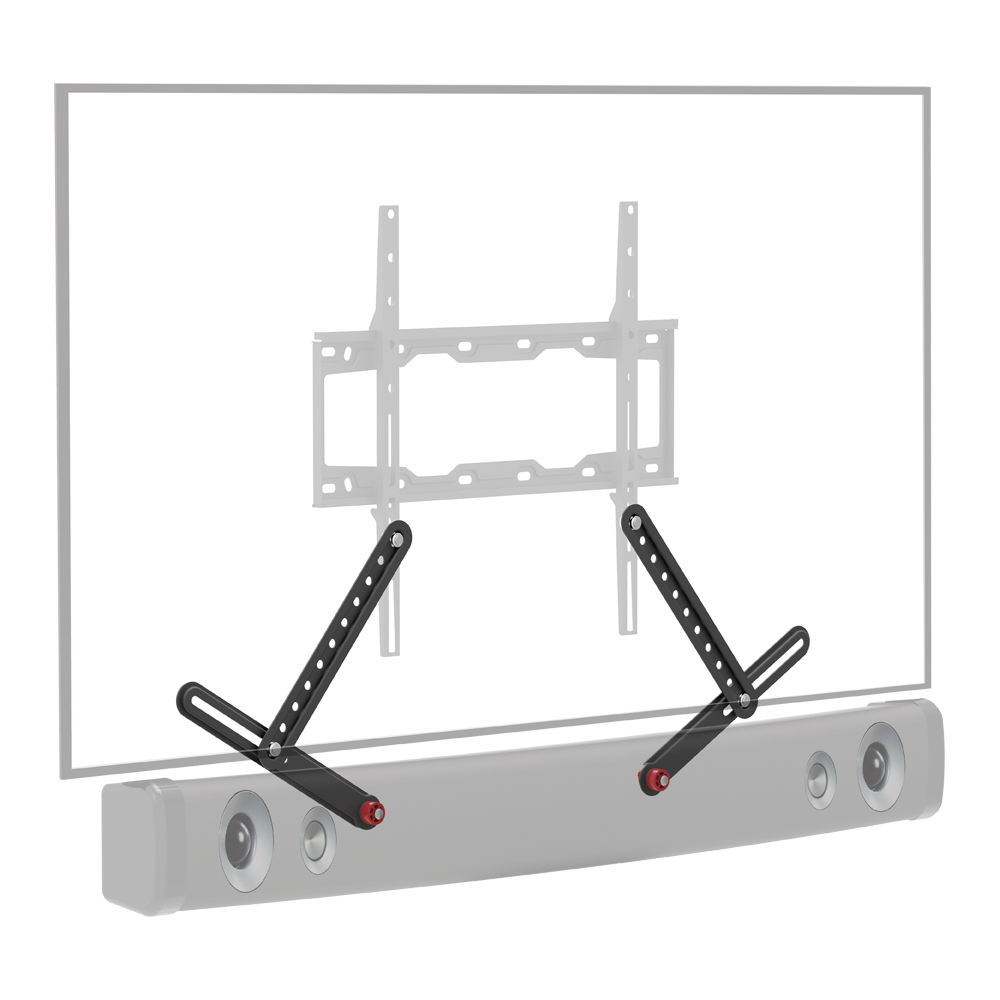 Barkan SUPORT montare soundbar, sub TV, monitor, pt 1 TV/monitor plat, curbat, diag. max 80, E820.B