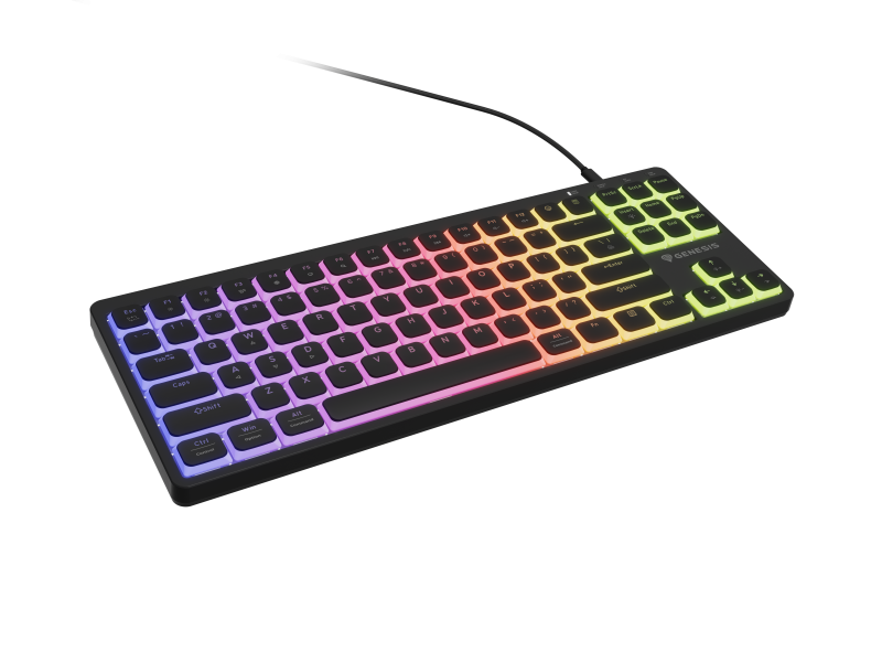 GENESIS Tastatura Mecanica Gaming Thor 430 TKL, RGB, USB, negru, NKG-2345
