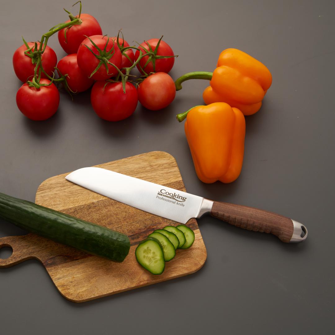 HEINNER CUTIT SANTOKU 18 CM, MAESTRO, COOKING BY, HR-EVI-M18 - imagine 2