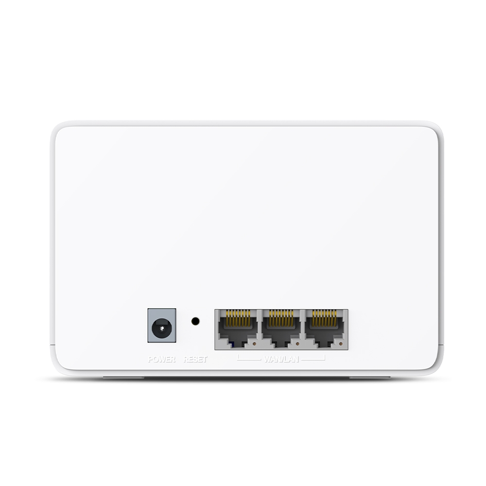 Mercusys MESH, wireless, router AX3000, pt interior, 3000 Mbps, port LAN si WAN, Halo H80X(3-pack) - imagine 3