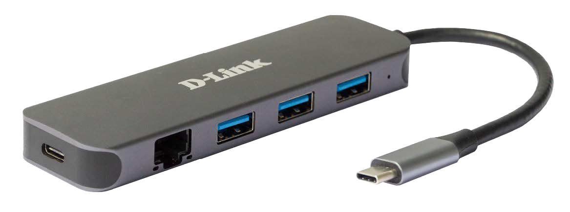 D-Link DOCKING Station, porturi 3 x SuperSpeed USB 3.0, 1 x USB-C with data sync & PD 60W, DUB-2334