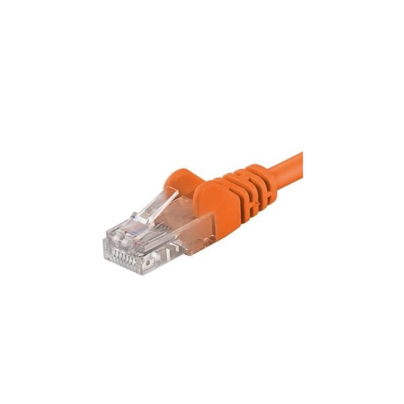 PremiumCord Patchcord UTP RJ45-RJ45 Cat.6, 5m, portocaliu, UTP-6-5-O