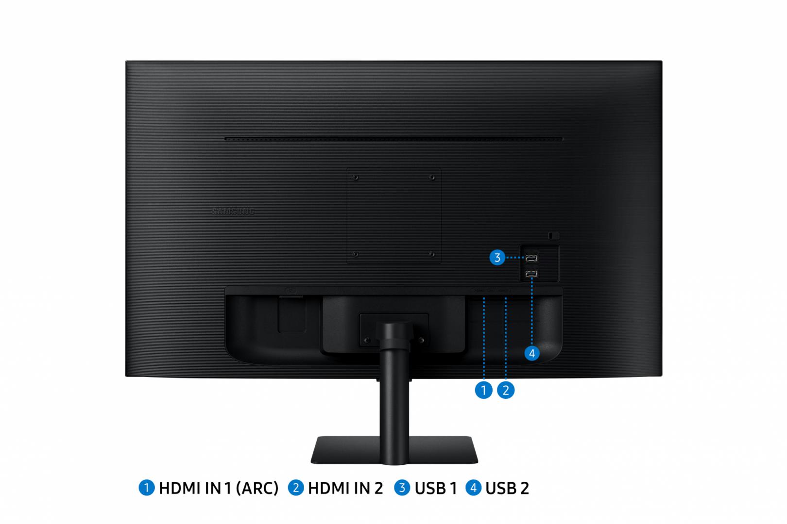Samsung Monitor 32", LS32DM500EUXDU - imagine 11