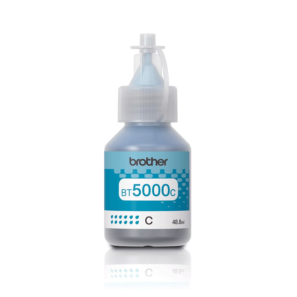 BROTHER Cartus Cerneala Original Cyan pentru DCP-T300|T310|T510|T500|T700|MFC-T910, 5K, BT5000C