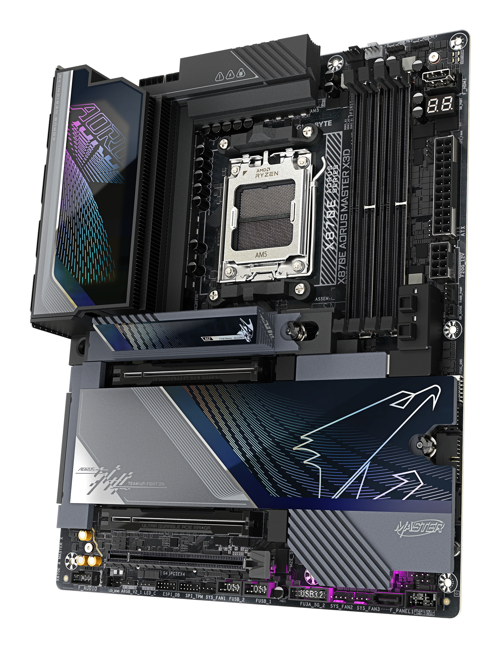 Gigabyte X870E AORUS MASTER X3D", X870E A MASTER X - imagine 5