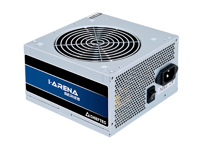 CHIEFTEC SURSA iArena 450 W, non-modulara, ventilator 120mm, PCI-E 6+2 pin x 4, SATA x 9, GPB-450S