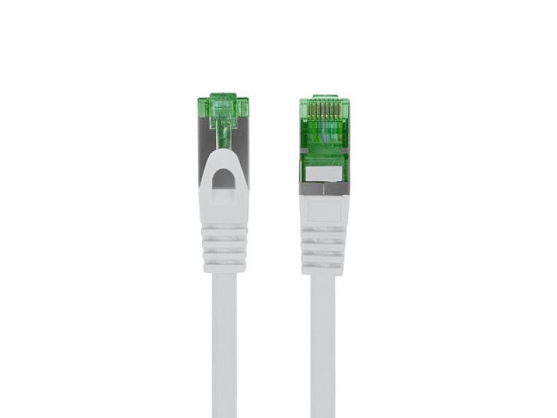 LANBERG PATCHCORD CAT.7 S/FTP LSZH CU 0.25M GREY FLUKE PASSED, PCF7-10CU-0025-S