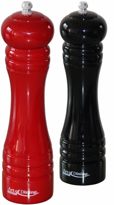 HEINNER SET 2 RASNITE S&P 20 CM ROSU+NEGRU, ART OF DINING BY, HR-JMH2X20