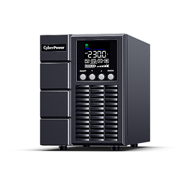 Cyber Power UPS Online dubla conversie cu sin. pura, cu management, Tower, LCD, OLS1000EA-DE