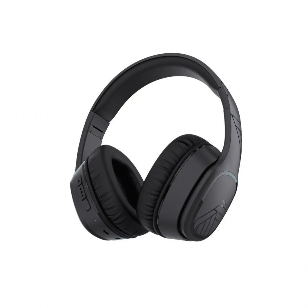 POWERLOCUS Casti Over-ear P7, Wireless, Negru, PWL-P7-BLACK