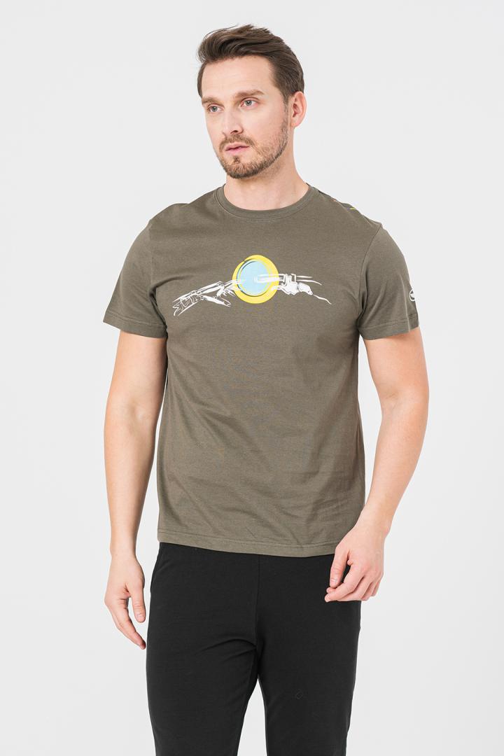 PEGAS TRICOU CASUAL MANA BICICLETA BARBATI CASTOR GRAY-L, PS2122-00-67MB-L