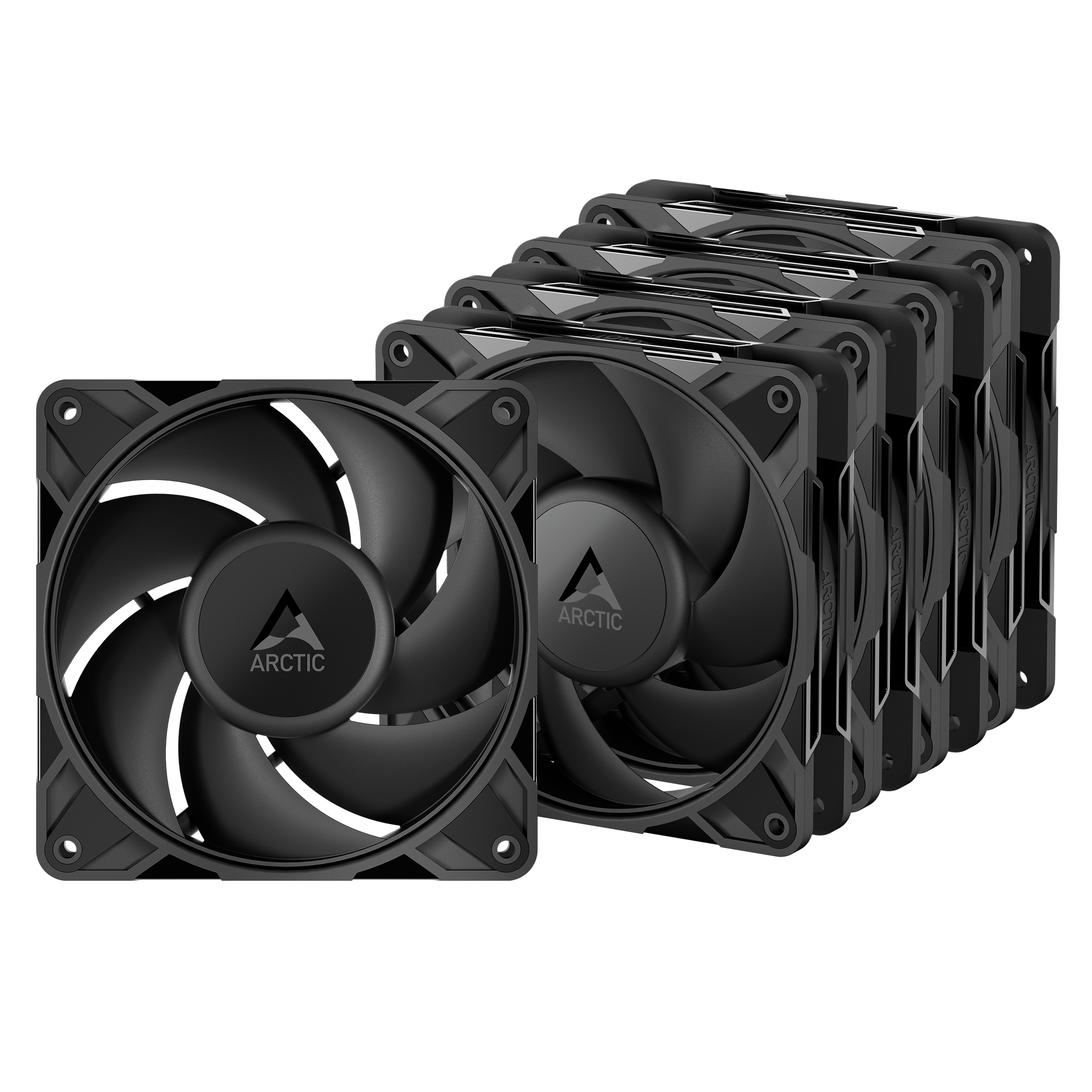Arctic Set 5 ventilatoare P12 Pro PST LN - 5 Pack, 120mm, 450 - 2000 RPM, FDB, 49 cfm, ACFAN00350A