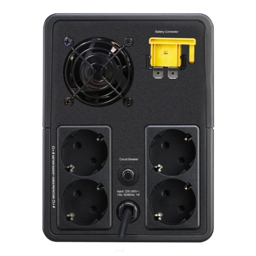 APC UPS "Easy UPS", Line int., mini Tower, AVR, Schuko x 4, LED, back-up 1 - 10 min., BVX2200LI-GR