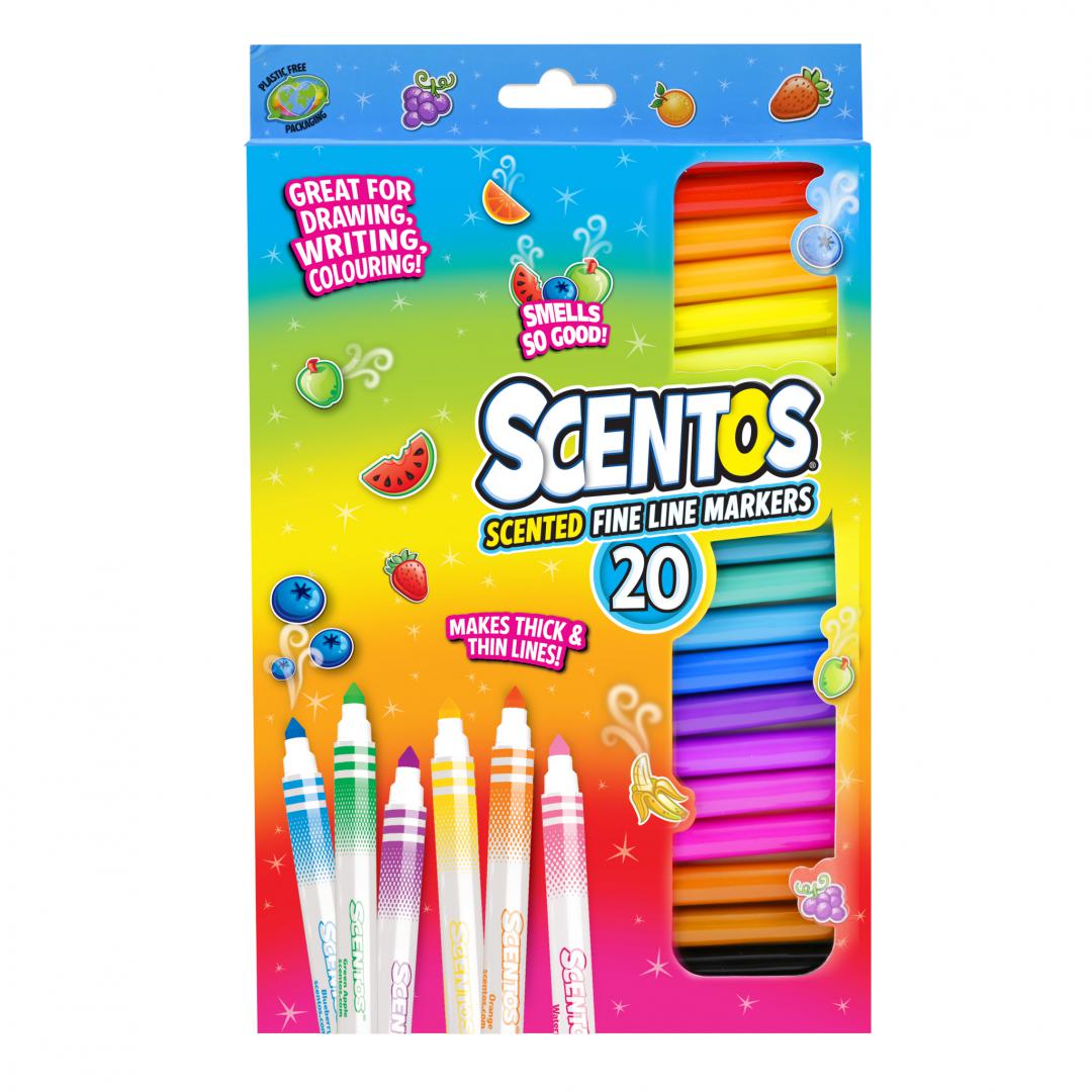 SCENTOS SET 20 MARKERE PARFUMATE, SCS20435