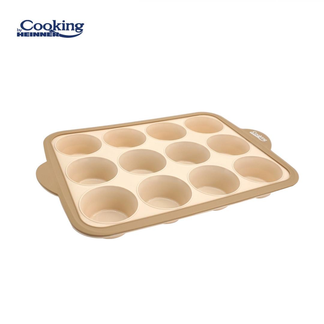 HEINNER TAVA BRIOSE DIN SILICON CU INEL METALIC 38X25.5X4 CM, NUVA, HR-YW-S38