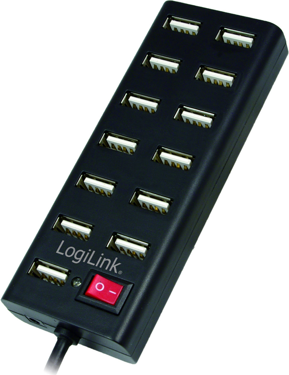 Logilink HUB extern, porturi USB: USB 2.0 x 13, conectare prin USB 2.0, alimentare retea 220, UA0126