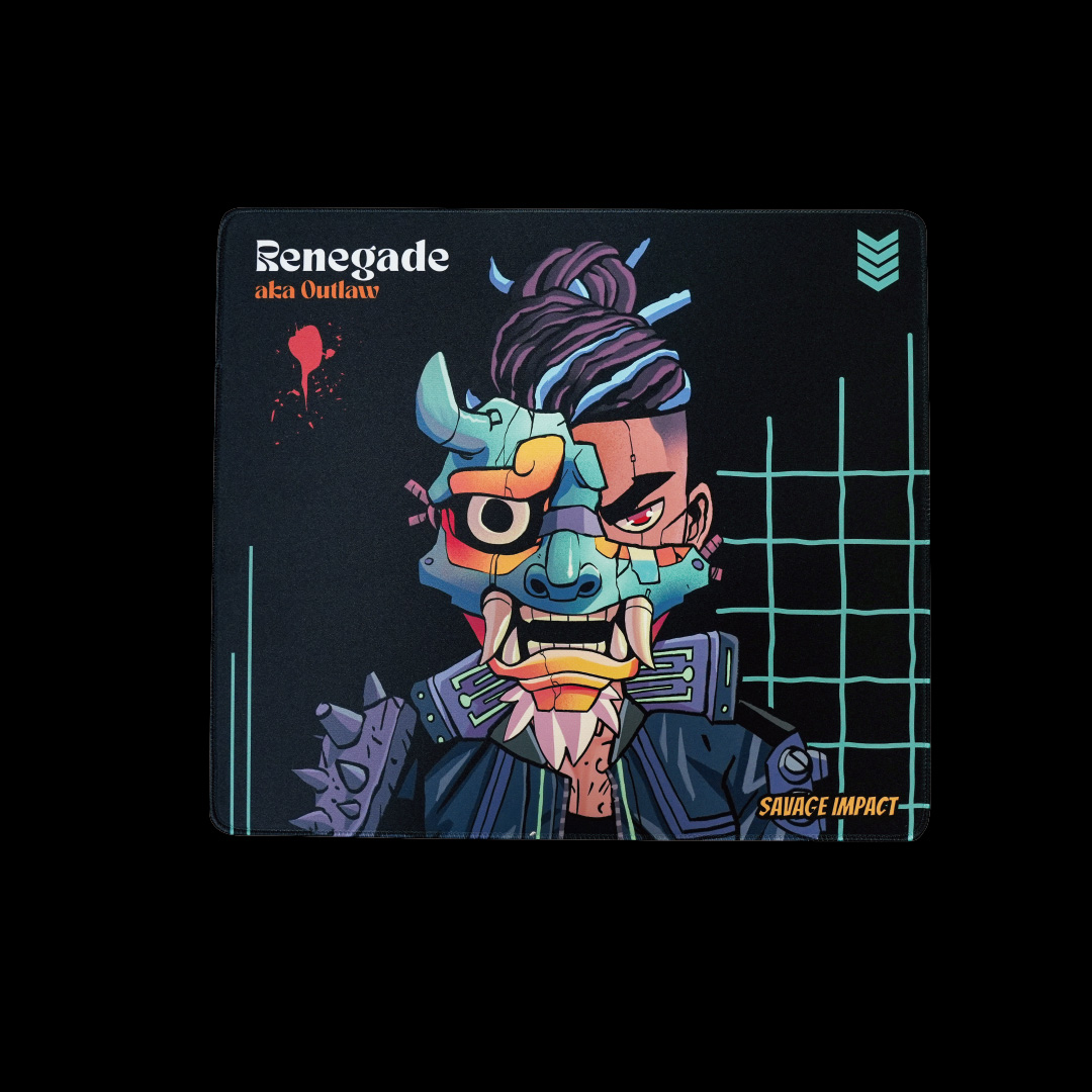 A4Tech MousePAD - gaming, Bloody Midnight, cauciuc si material textil, 450 x 400 x 5, BP-45 Renegade