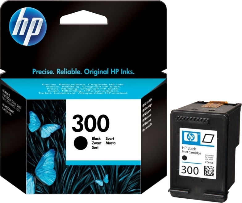 HP Cartus Cerneala Original Black, nr.300 pentru DJ D2530|2560|2660|5560|F2420|2480|4280|PS, CC640EE