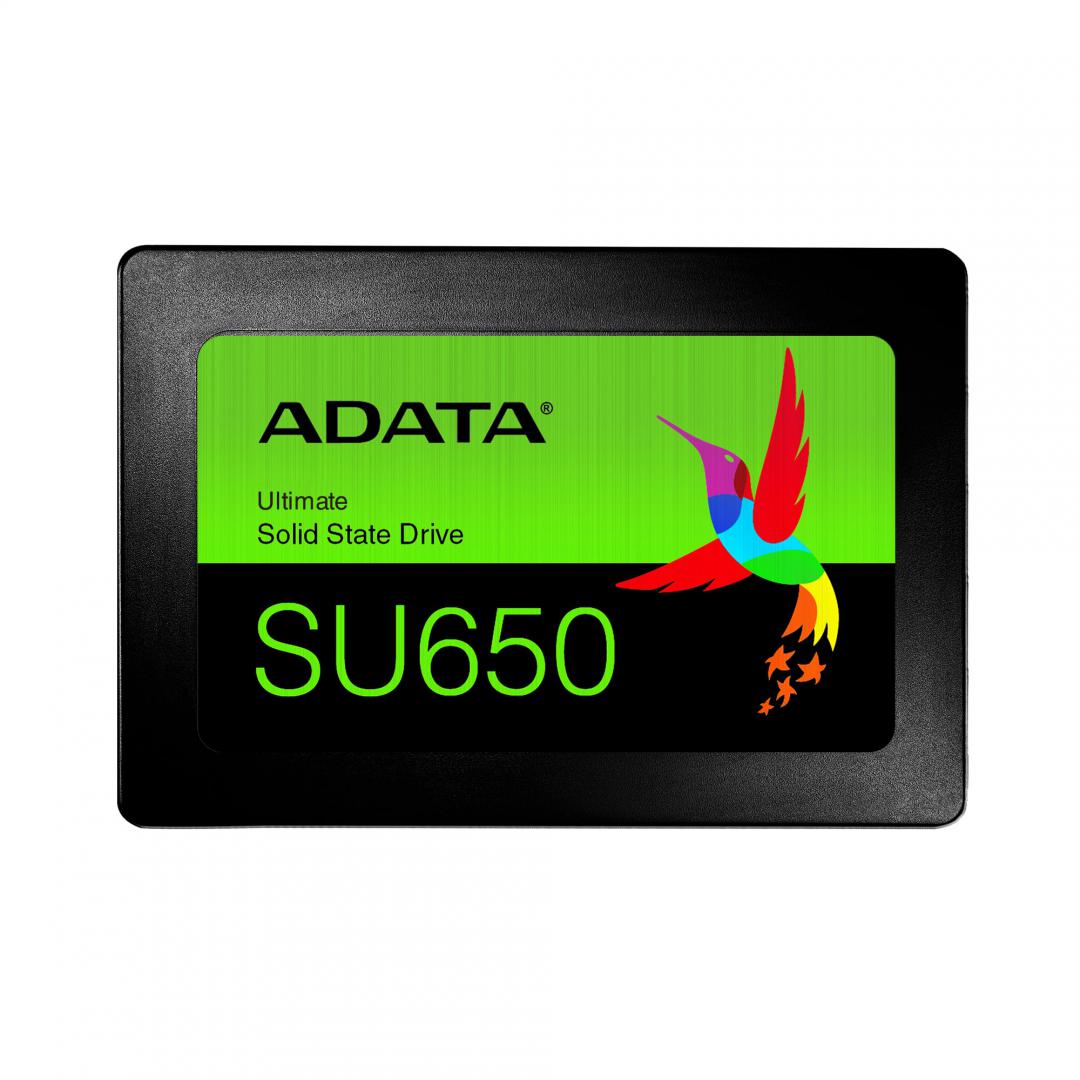 ADATA SSD intern SU650, 480 GB, SATA, 2.5 inch, ASU650SS-480GT-R