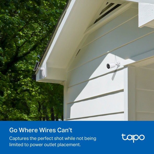 Tp-Link CAMERA IP Exterior cu acumulator, include panou solar, IP66, dist. IR 15 m, Tapo C425 KIT - imagine 10