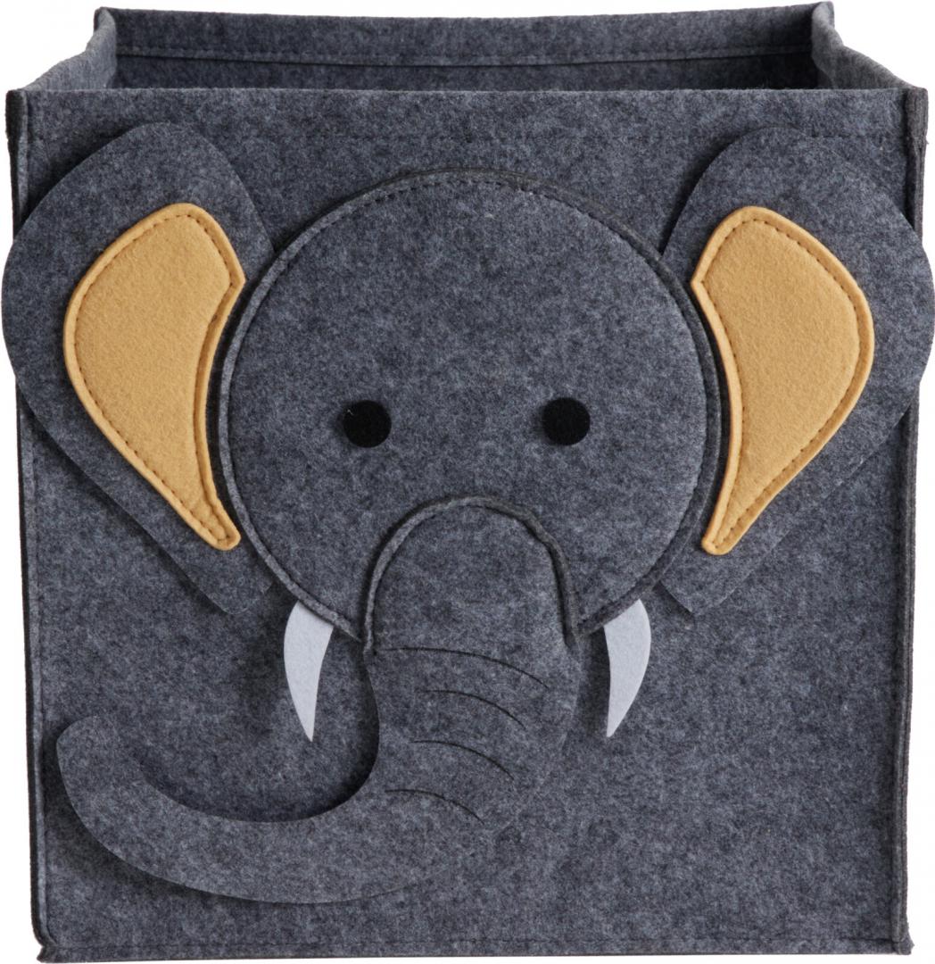 HEINNER Cutie depozitare 30x30x30, Elefant, 170492570-ELF