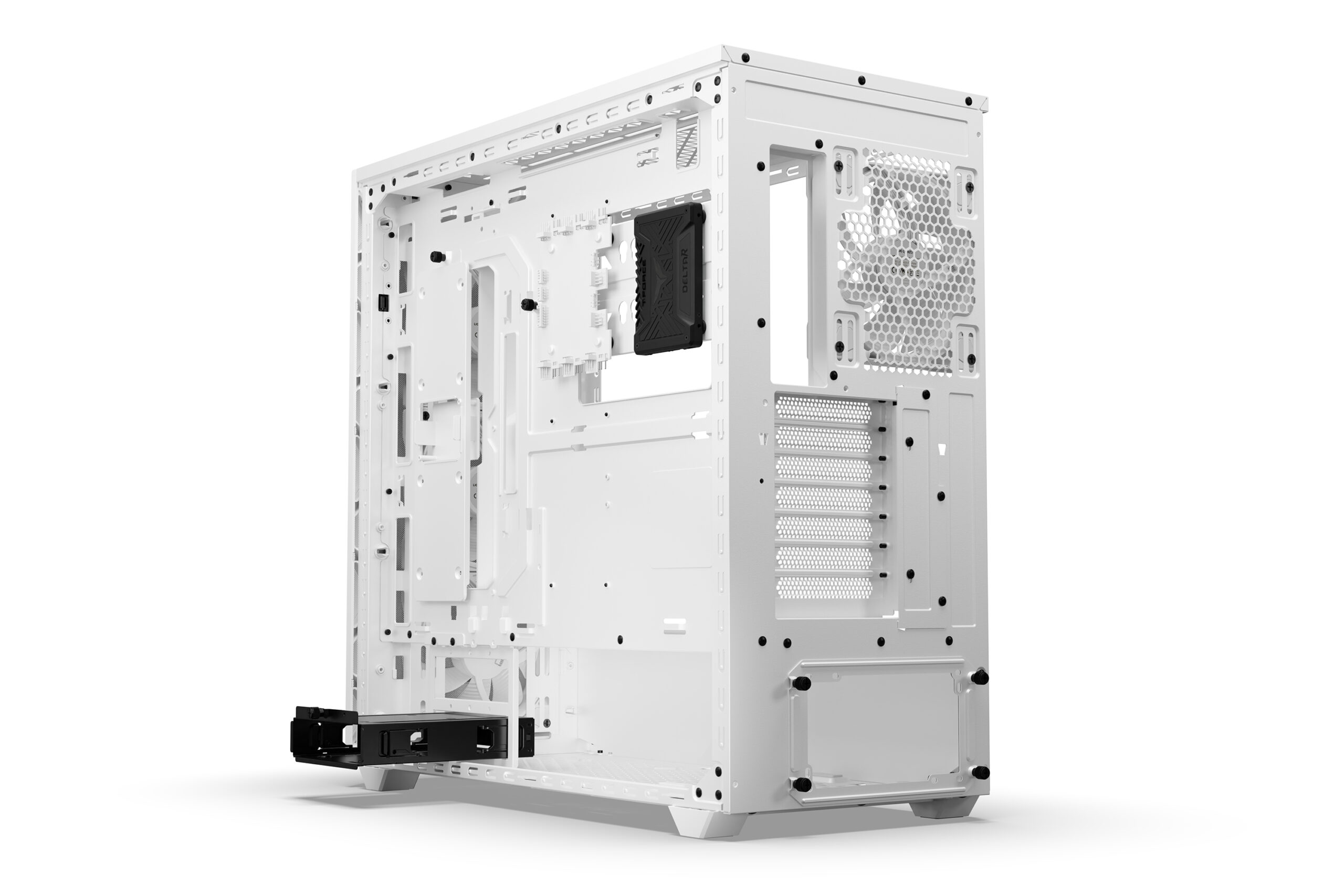 Be Quiet CARCASA Shadow Base 800 FX, middle tower, gaming, fara sursa, PSU shroud, 7 sloturi, BGW64 - imagine 3