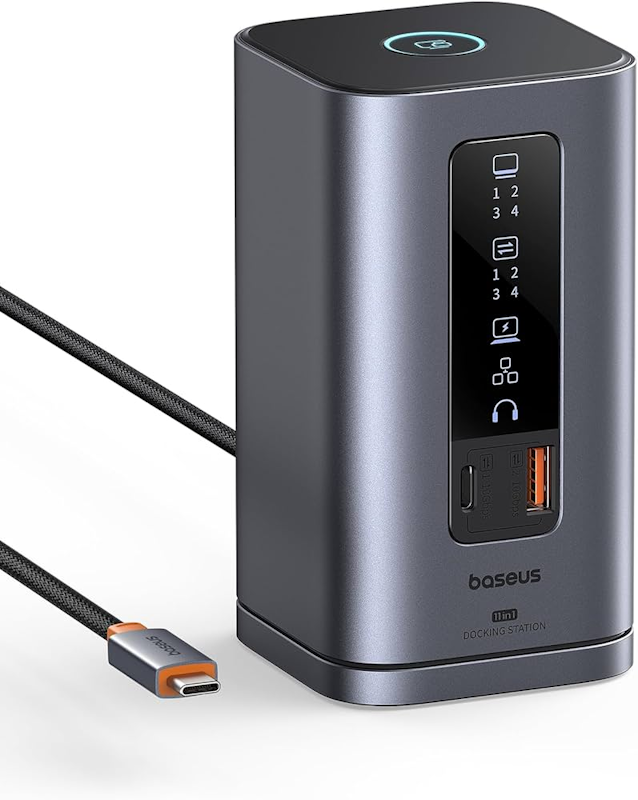 Baseus DOCKING Station Spacemate RD1 Series 11-in-1, B0112701 - imagine 2