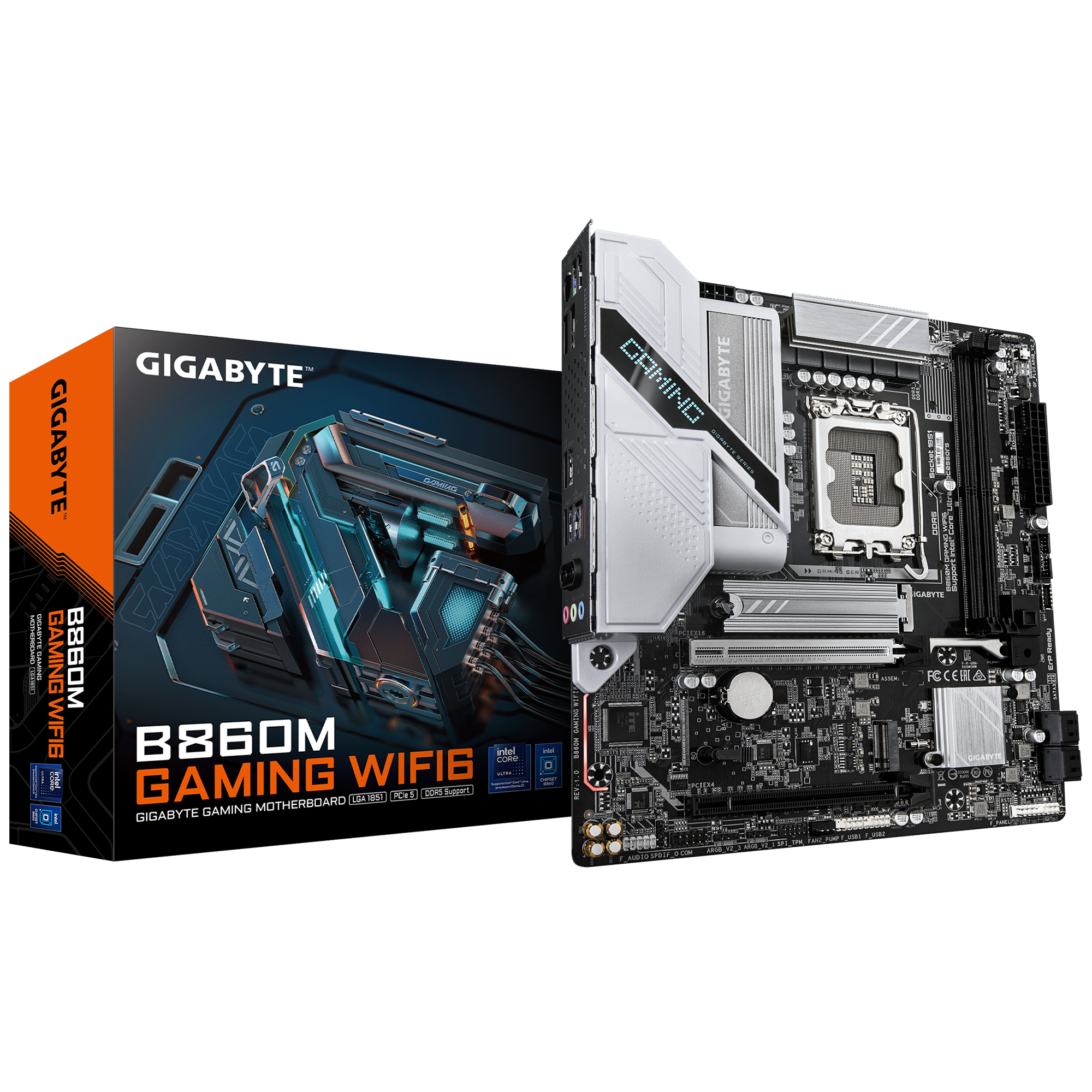 Gigabyte MB B860M GAMING WIFI6E, B860M GAMING WIFI6