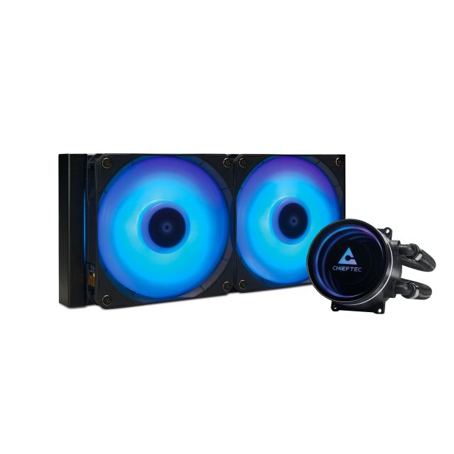 CHIEFTEC COOLER Iceberg 240 RGB, skt. Intel si AMD, racire cu lichid, 2 x 120mm, 500, CLC-240RGB