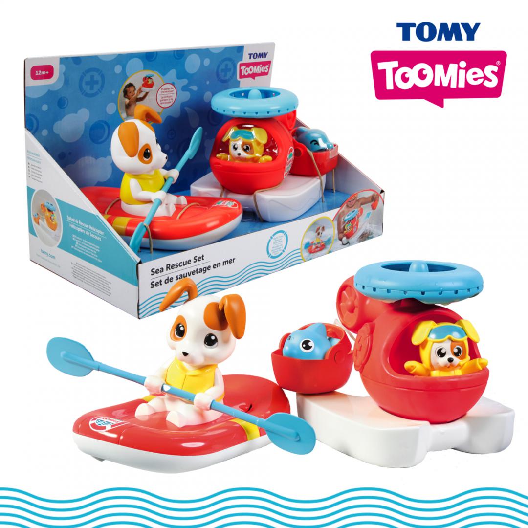 TOMY JUCARIE DE BAIE, ELICOPTER DE SALVARE SI BARCA, T73307