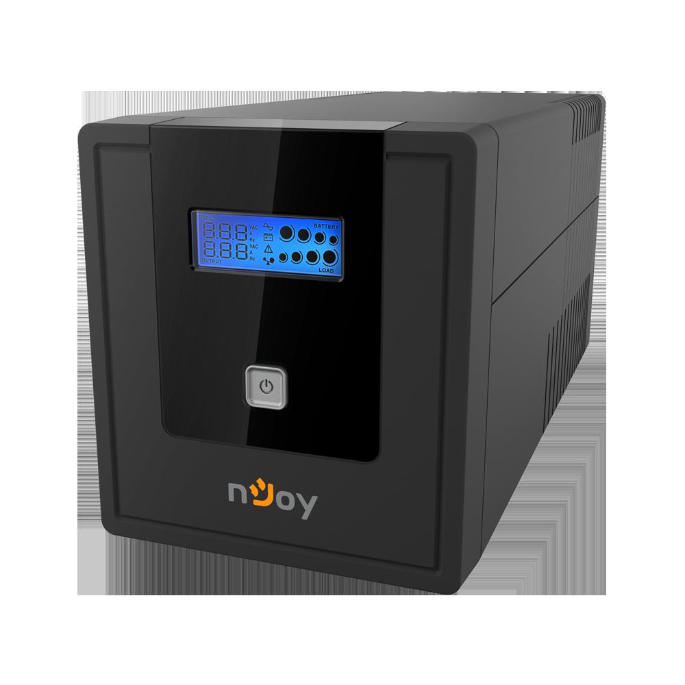 Njoy UPS, Cadu 1000, Line Int. cu management, mini tower, 1000VA/600W, AVR, UPCMTLS610HCAAZ01B