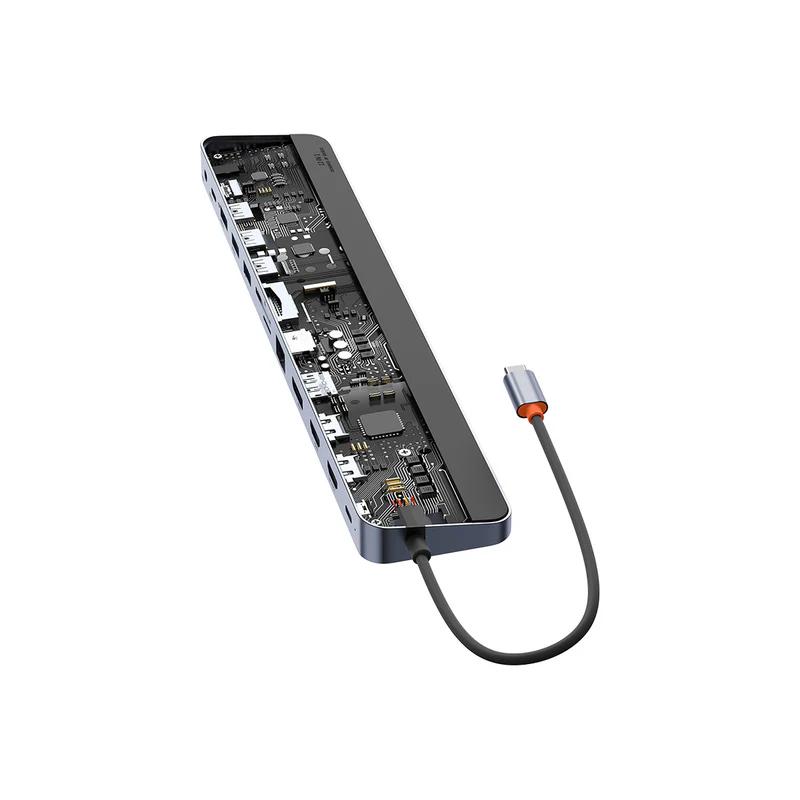 Baseus DOCKING Station EliteJoy Gen2 12-in-1, conectare PC, WKSX030213 - imagine 6