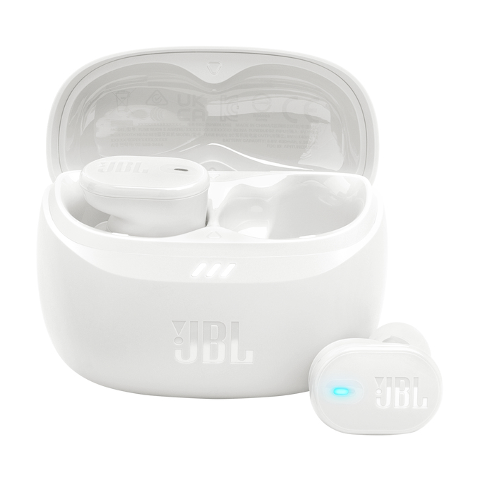 JBL Tune Buds 2 12 ore, Bluetooth 5.3, White, JBLTBUDS2WHT