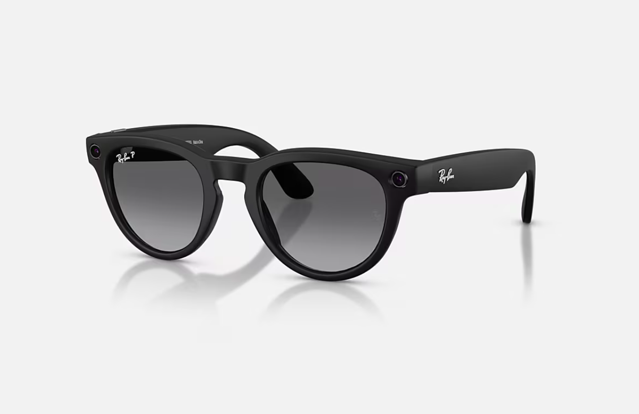 RAYBAN Ray-Ban Meta Headliner Gen 2 High Bridge Fit Matte Black Graphite, RW4013 601ST3 50-23