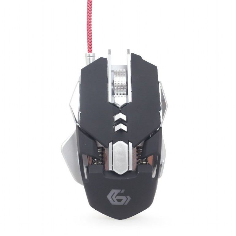 Gembird MOUSE, gaming, cu fir, USB, optic, 4000 dpi, butoane/scroll 7/1, iluminare, butoane, MUSG-05
