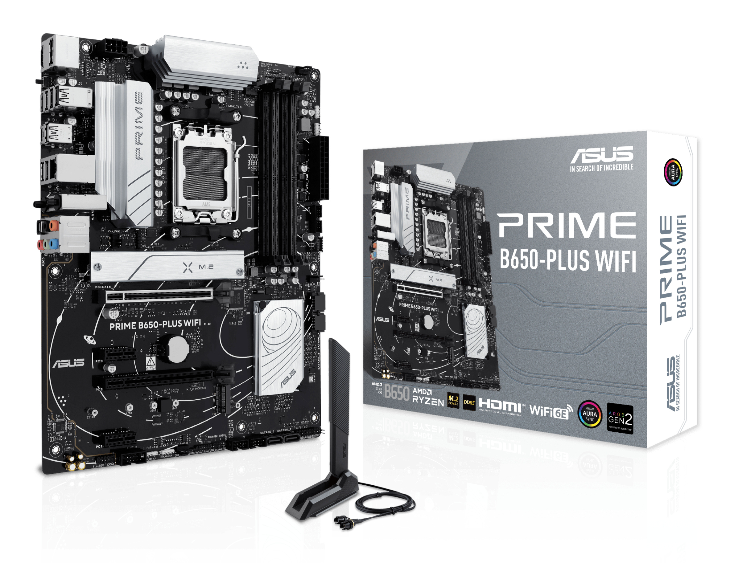 Asus MB AMD B650 SAM5 ATX/, PRIME B650-PLUS WIFI