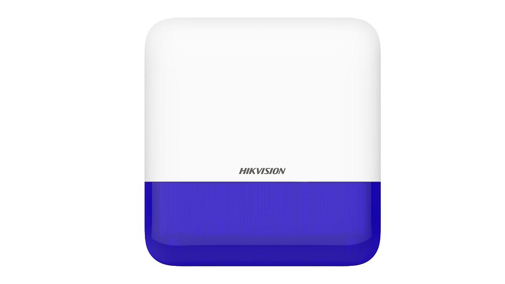 HIKVISION Sirene de exterior wireless AXPRO DS-PS1-E-WE(Blue Indicator), DS-PS1-E-WE-B