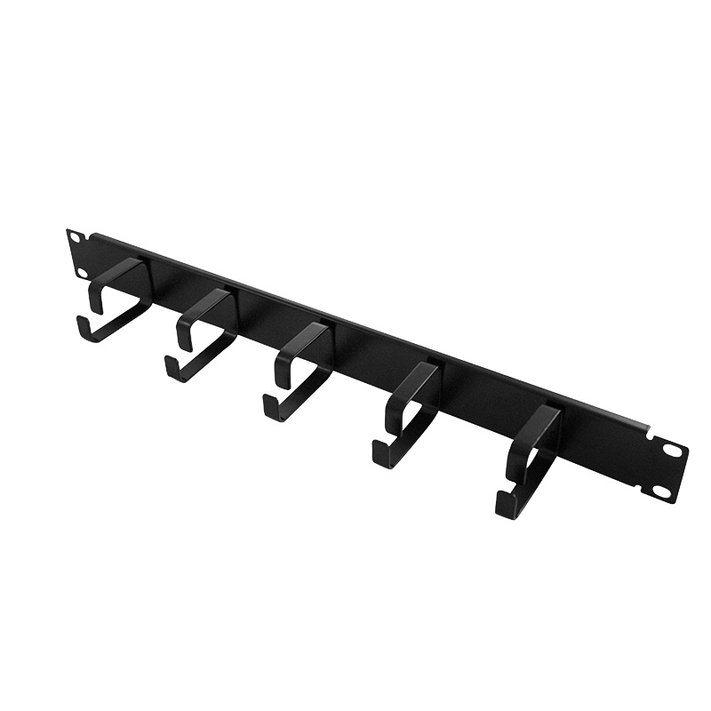 Logilink PANOU gestionare cabluri, tip masca orizontala, 19 inch, 1U, negru, OR101B