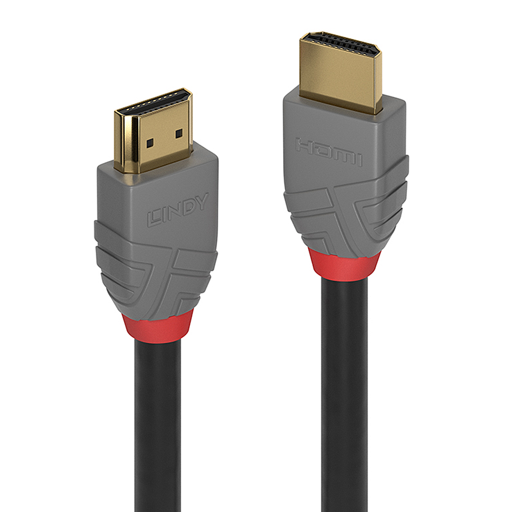 Lindy Cablu 1m HDMI 2.0 Anthra Line, LY-36962
